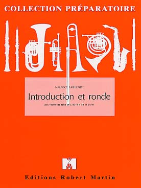 Illustration de Introduction et ronde pour basse ou tuba en ut ou si b