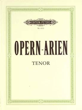 Illustration de OPERNARIEN (airs d'opéras) Ténor Vol. 3 (47 airs)