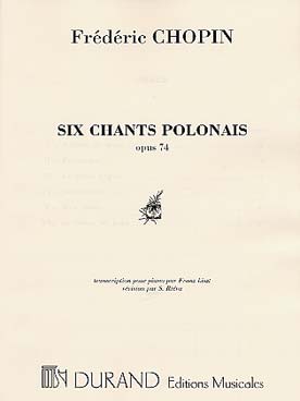Illustration de 6 Chants polonais op. 74 (tr. F. Liszt)