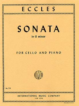 Illustration de Sonate en sol m