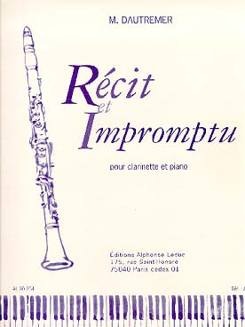 Illustration de Récit et impromptu