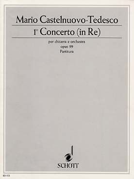 Illustration de Concerto guitare N° 1 op. 99 en ré M
