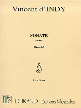 Illustration de Sonate op. 63 en mi m