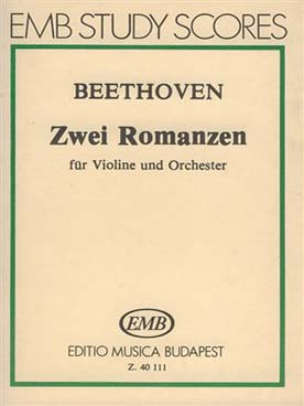 Illustration de Deux romances op. 40 et 50 pour violon et orchestre
