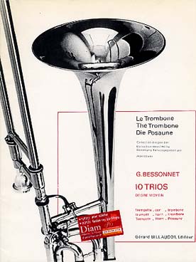 Illustration de 10 Trios cor/trompette/trombone (C + P)