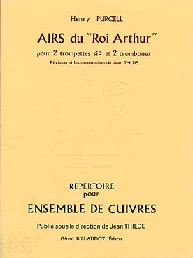 Illustration de Airs du Roi Arthur pour 2 trompettes et 2 trombones (C + P)