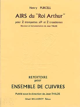 Illustration de Airs du Roi Arthur pour 2 trompettes et 2 trombones (C + P)