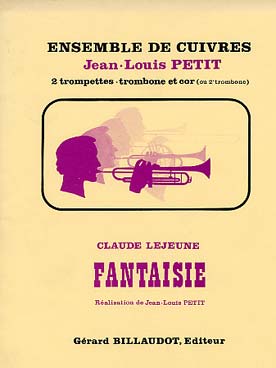 Illustration de Fantaisie pour 2 trompettes, trombone, cor ou 2e trombone (tr. Petit)