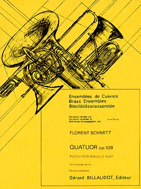 Illustration schmitt quatuor pour 3 trombones et tuba