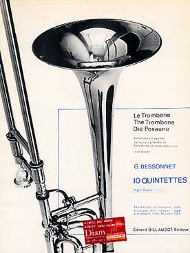 Illustration de 10 Quintettes pour 2 trompettes, cor, trombone et tuba (C + P)