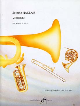 Illustration de Vertiges pour 2 trompettes, cor, trombone et tuba
