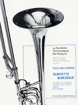 Illustration de Quintette burlesque pour 2 trompettes, cor et 2 trombones (ténor et basse) - Parties séparées