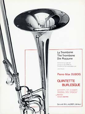 Illustration de Quintette burlesque pour 2 trompettes, cor et 2 trombones (ténor et basse) - Conducteur
