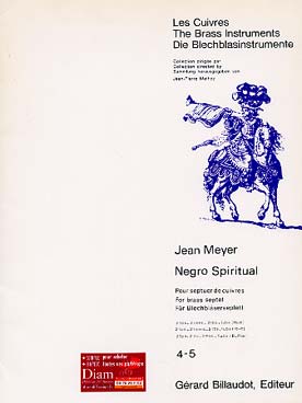 Illustration de Negro spiritual pour 2 trompettes, 2 cors, 2 trombones et tuba