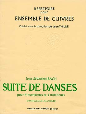 Illustration de Suite de danses pour 4 trompettes et 4 trombones (tr. Thilde)