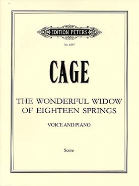 Illustration de The Wonderful widow of eighteen springs pour chant et piano