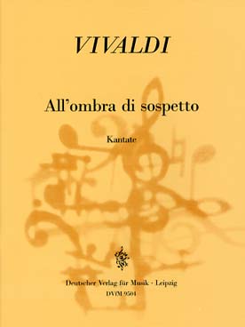 Illustration de "All Ombra di sospetto", cantate RV678 pour voix élevée, flûte et basse continue