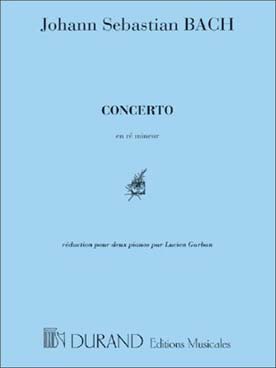 Illustration de Concerto en ré m BWV 1052 pour 2 pianos