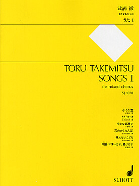 Illustration de Songs (chansons, SATB) - Vol. 1