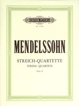 Illustration mendelssohn quatuors cordes vol. 2