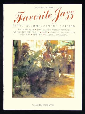 Illustration favorite jazz piano accompagnement