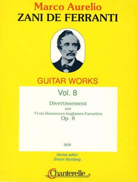 Illustration de Œuvres complètes pour guitare - Vol. 8 : Divertissement op. 8