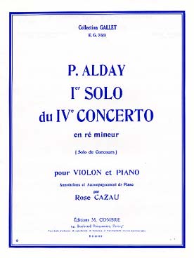 Illustration de 1er Solo du 4e Concerto