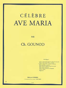 Illustration de Ave Maria contralto ou baryton (paroles français et latin)