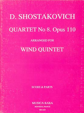 Illustration chostakovitch quintette (quatuor n° 8 )