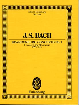 Illustration de Concerto brandebourgeois N° 1 BWV 1046 en fa M