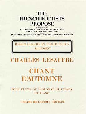 Illustration lesaffre chant d'automne