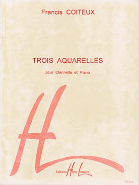 Illustration de 3 Aquarelles : Le beau dimanche - Vénus et Eros - La femme à l'ombrelle