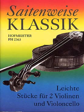 Illustration trios faciles 2 violons et violoncelle