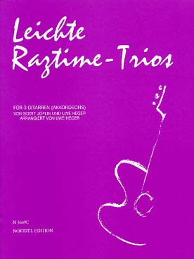 Illustration de Ragtimes faciles en trio (tr. Heger)