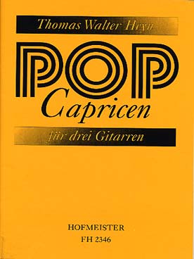 Illustration de Pop capricen pour 3 guitares