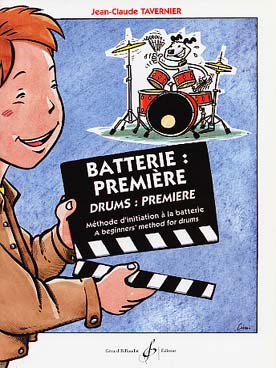 Illustration de Batterie première, méthode d'initiation pour jeunes enfants