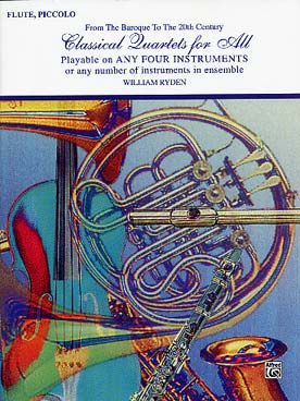Illustration classical for all : quartets flute