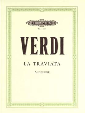 Illustration de La Traviata en italien/allemand Chant et piano