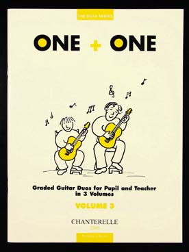 Illustration de ONE + ONE Duos élève et professeur conducteur + partie élève (EGTA series) - Vol. 3 : Clarke, Schumann, Goss, Grieg, Biberian, Dodgson, Bach...