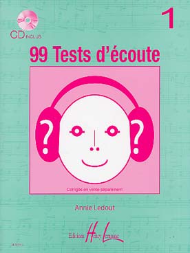Illustration de 99 Tests d'écoute - Vol. 1 : livre de l'élève avec CD