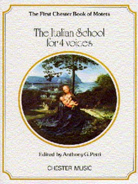Illustration de The first chester book of motets - Vol. 1 : The Italian school satb
