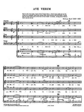 Illustration de The first chester book of motets - Vol. 2 : The English school satb