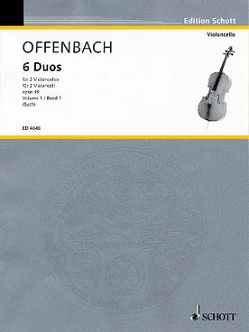 Illustration offenbach duos op. 49 (6) vol. 1