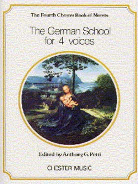 Illustration de The first chester book of motets - Vol. 4 : The German school satb
