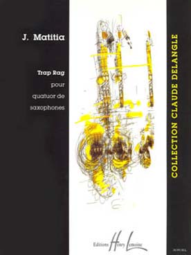 Illustration de Trap rag pour quatuor de saxos (C + P)