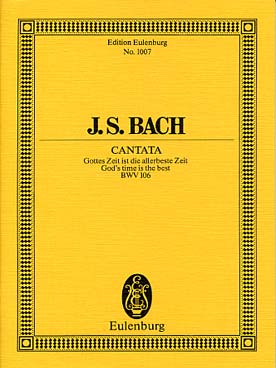 Illustration de Cantate N° 106 Gottes Zeit ist die  allerbeste Zeit
