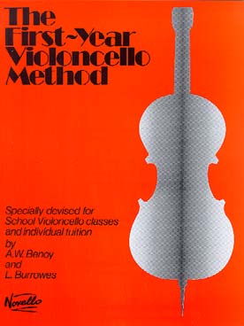 Illustration de The First year violoncello method