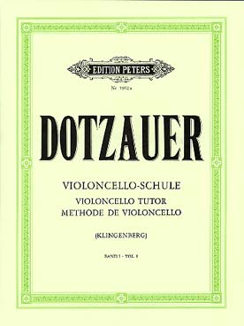 Illustration dotzauer violoncelloschule vol. 1