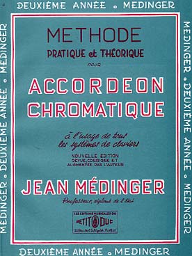 Illustration de Cours progressif d'accordéon chromatique - Vol. 2 : 2e année