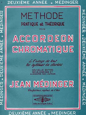 Illustration de Cours progressif d'accordéon chromatique - Vol. 2 : 2e année